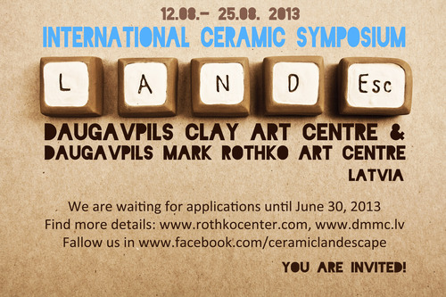 International Ceramic Art Symposium LANDescape / Mark Rothko Art Centre, Daugavpils, Latvia