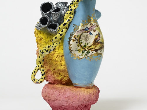 Francesca DiMattio: Bloemenhouder and Kandelaar / Pippy Houldsworth, London