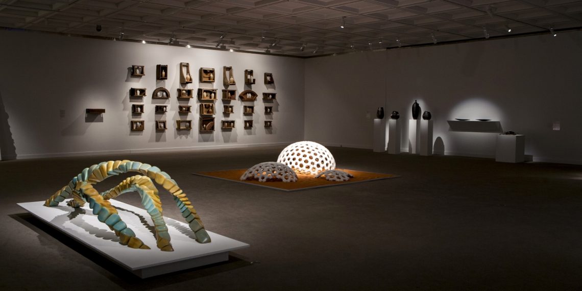 Installation view of HERE&NOW14 at the Lawrence Wilson Art Gallery, The University of Western Australia, Crawley, 2014