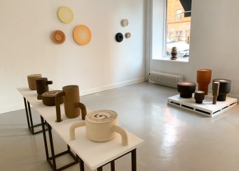 Jane Holmberg and Kerstin Sarvimäki at Kaolin, Stockholm