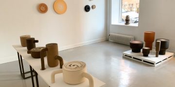 Jane Holmberg and Kerstin Sarvimäki at Kaolin, Stockholm