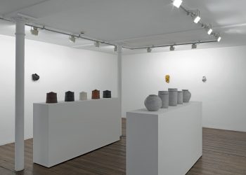 Rob Barnard, Robert Burnier and Julian Stair at Corvi-Mora, London