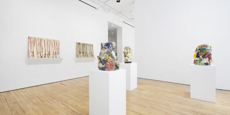 Painting in the Dark at James Cohan, New York