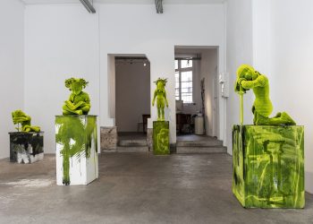 Kim Simonsson: Moss cabbage people at Galerie NEC, Paris
