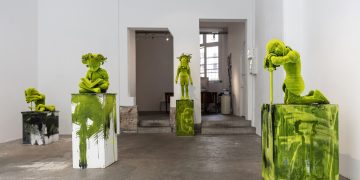 Kim Simonsson: Moss cabbage people at Galerie NEC, Paris