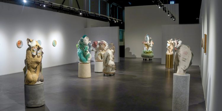 Kim Saeng Hwa: A flower for you at Taoxichuan Art Center, Jingdezhen