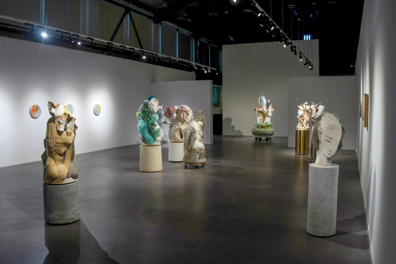 Kim Saeng Hwa: A flower for you at Taoxichuan Art Center, Jingdezhen
