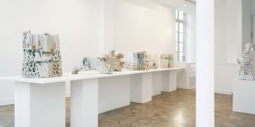 Bente Skjøttgaard: Timberline at Galerie Maria Lund
