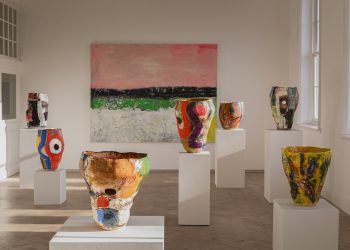 Roger Herman ceramics at Carpenters Workshop Gallery