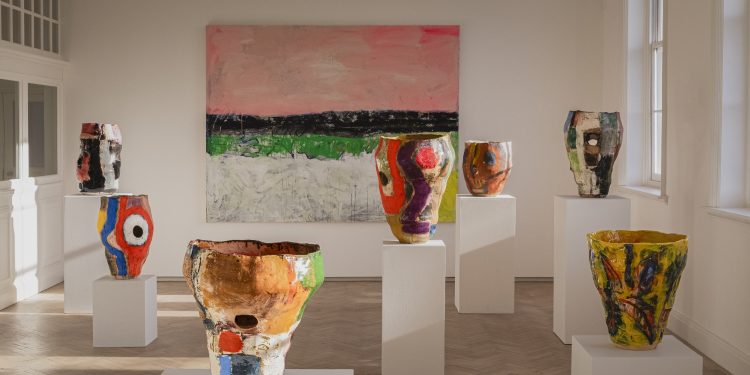 Roger Herman ceramics at Carpenters Workshop Gallery