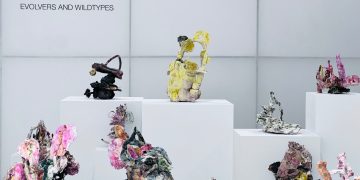 Judy Hoffman ceramics at Sculpture Space NYC