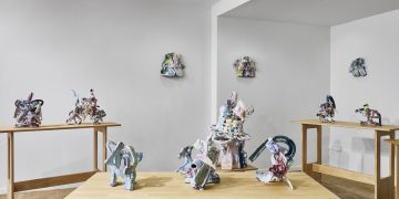 Dan Kim ceramics at Nendo Galerie