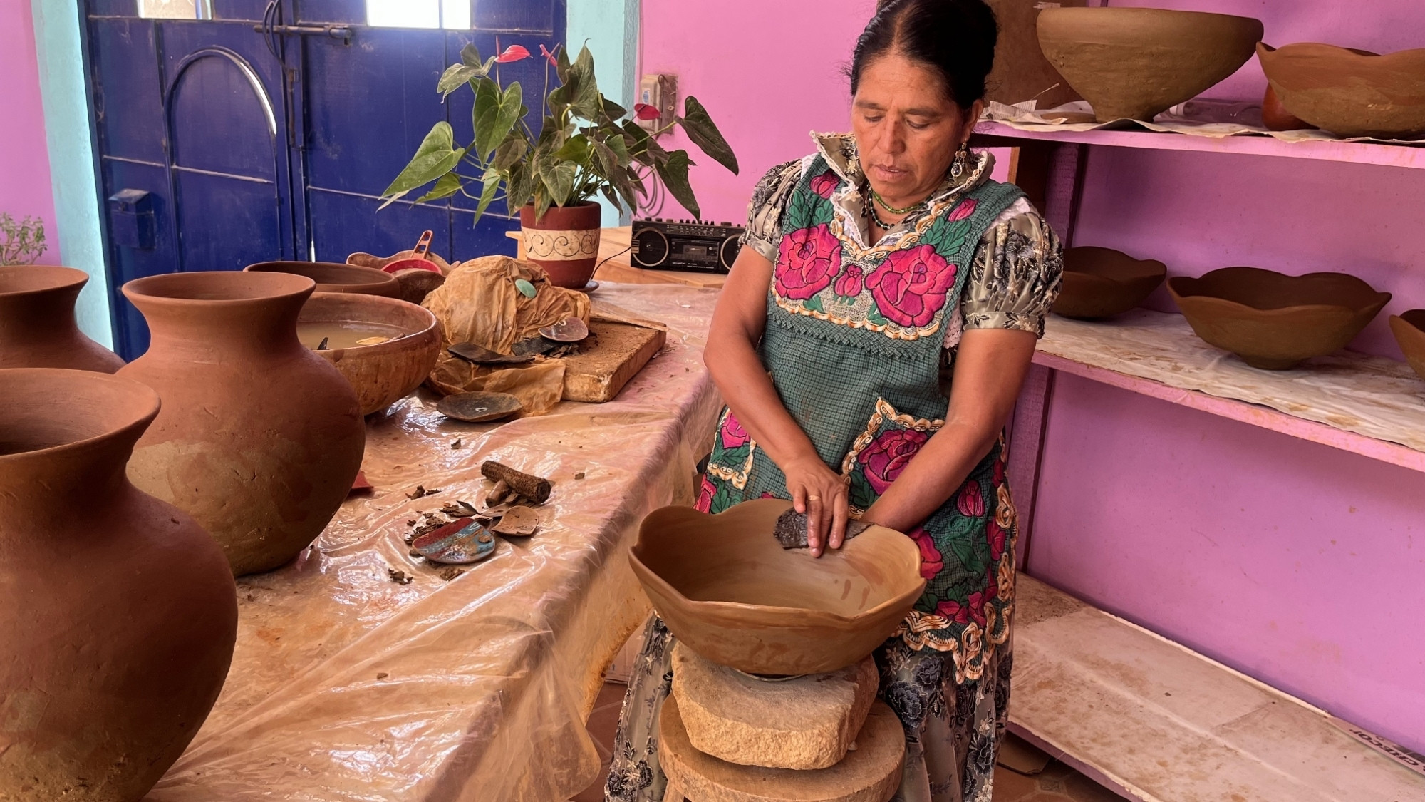 Macrina Zapotec Pottery VAWAA