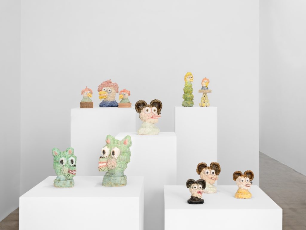 Eun-Ha Paek: Plumage at Stroll Garden, Los Angeles - Ceramics Now