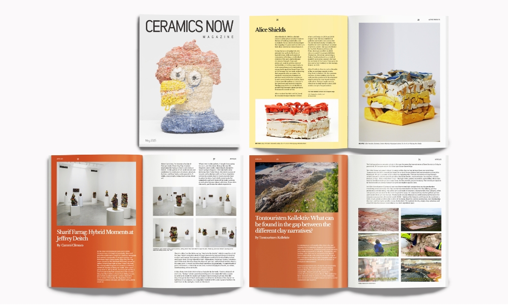 Ceramics Now Magazine - Ceramics Now